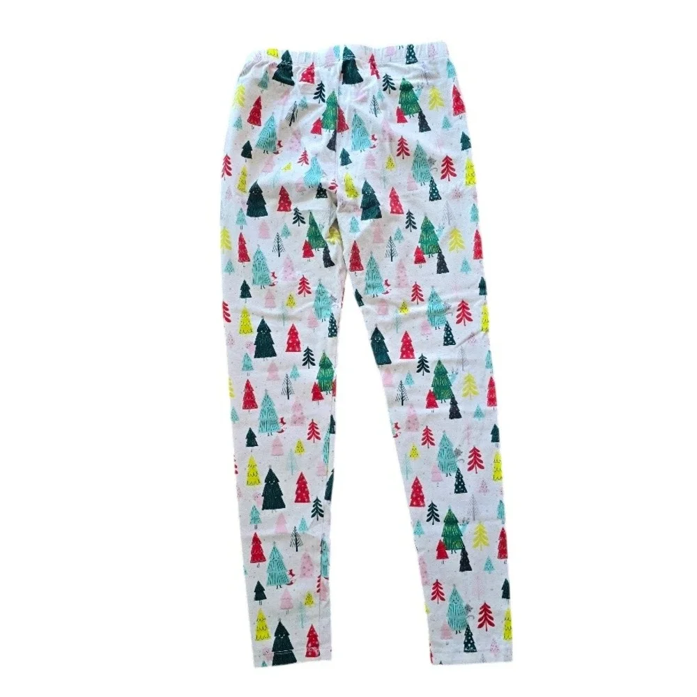 Justice Cat and Jack Leggings Kids 14 XL‎ Multi Holiday Christmas Tree Reindeer